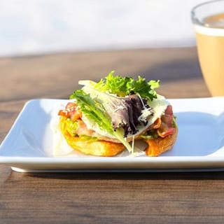 *Over Easy Bacon Deluxe Croissant